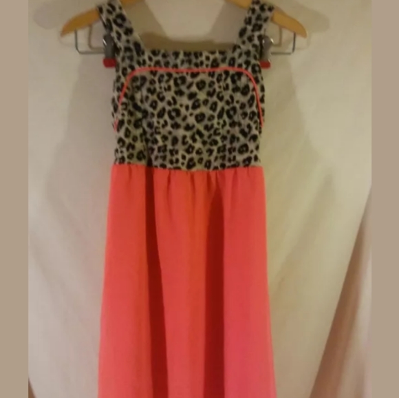 Faded Glory Other - Faded Glory Leopard & Pink Girls Large Size 10-12